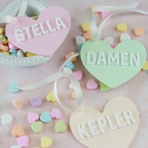 Candy Heart Tags