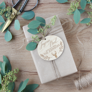 Personalized Holiday Gift Tags