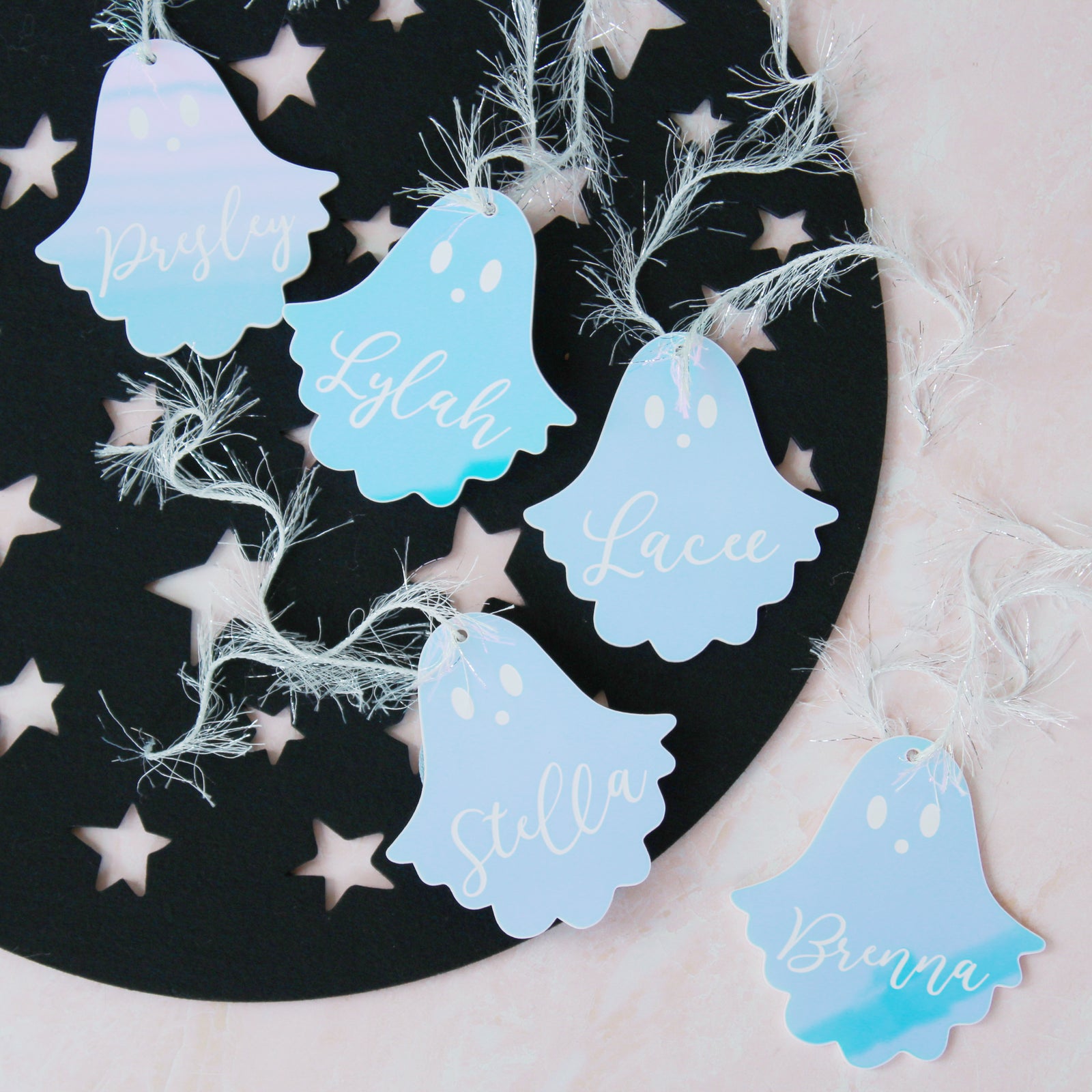 Iridescent Ghost Tags