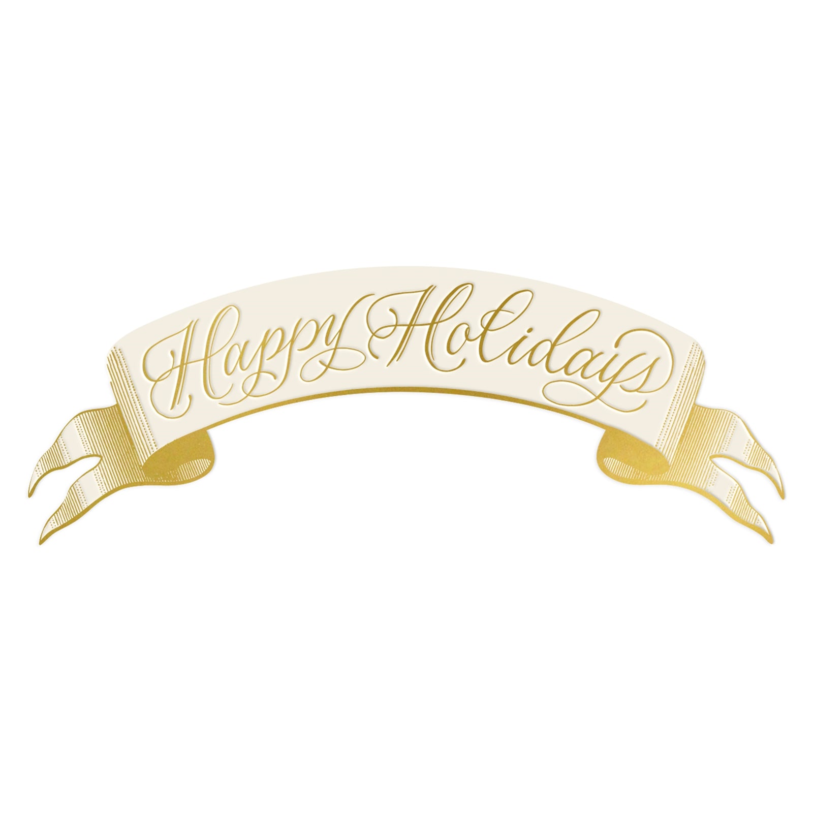Happy Holidays Table Banner