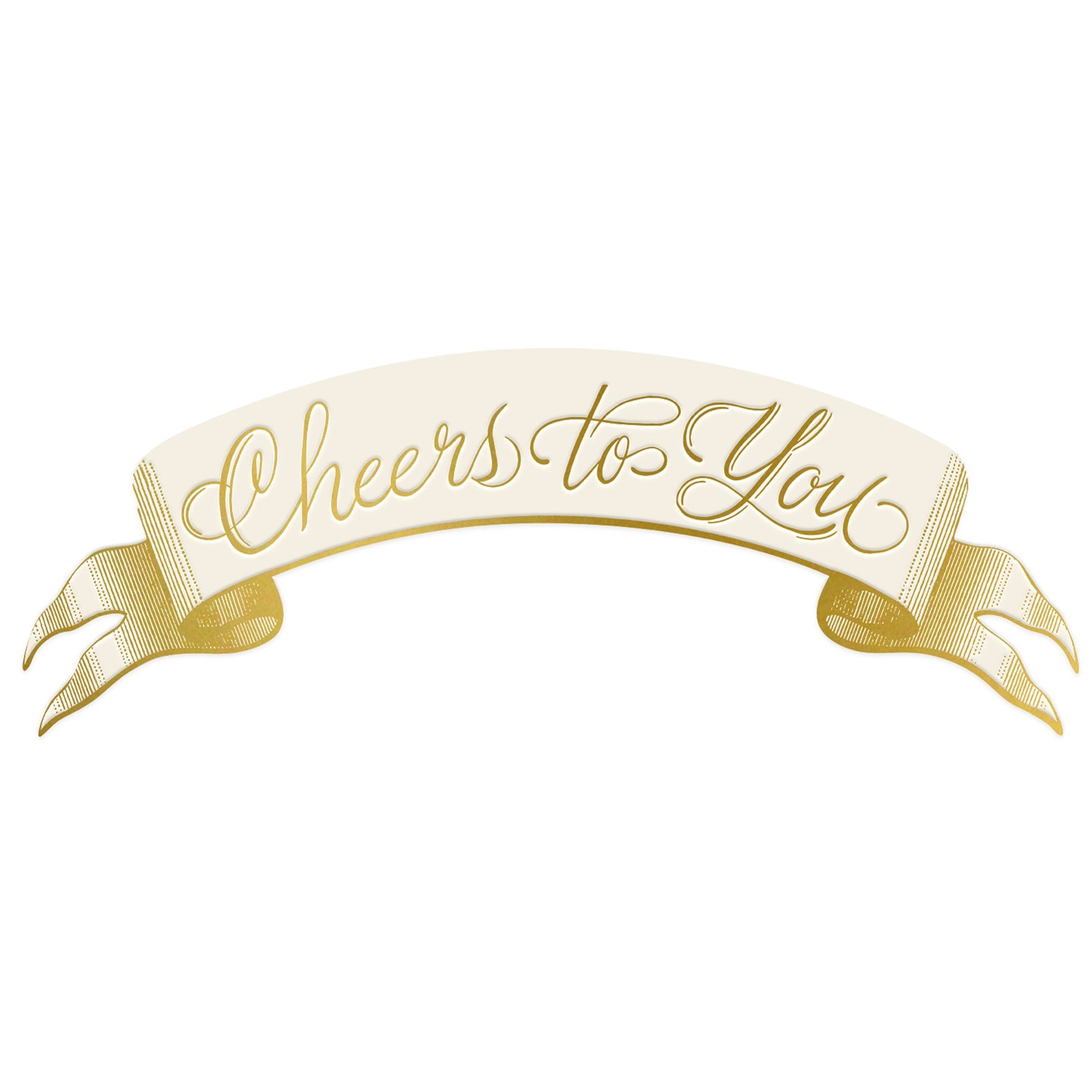 Cheers To You Table Banner