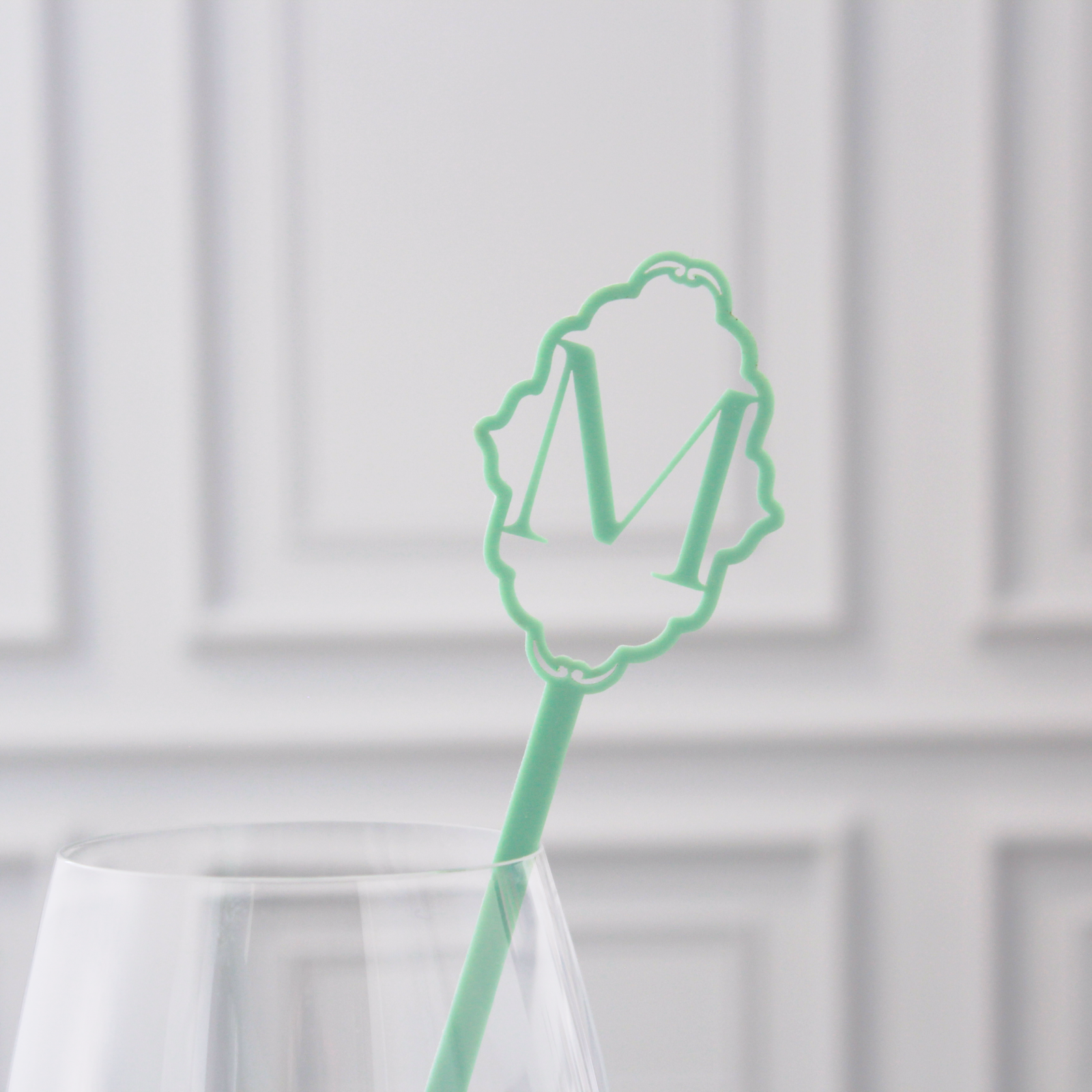 Morocco Monogram Stirrers - Set of 25