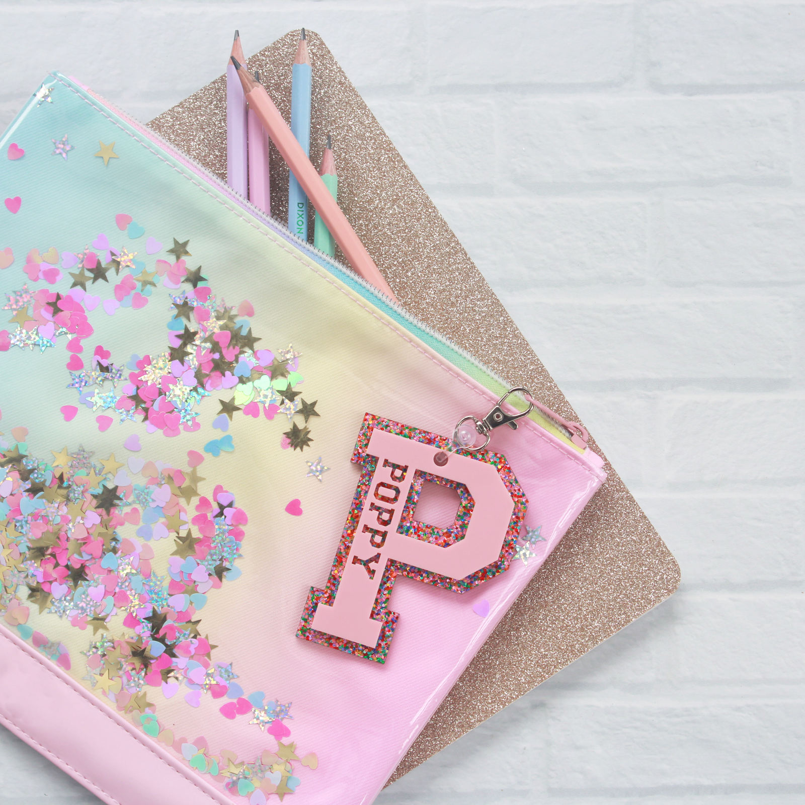 Varsity Letter Bag Tags by Stella's Studio