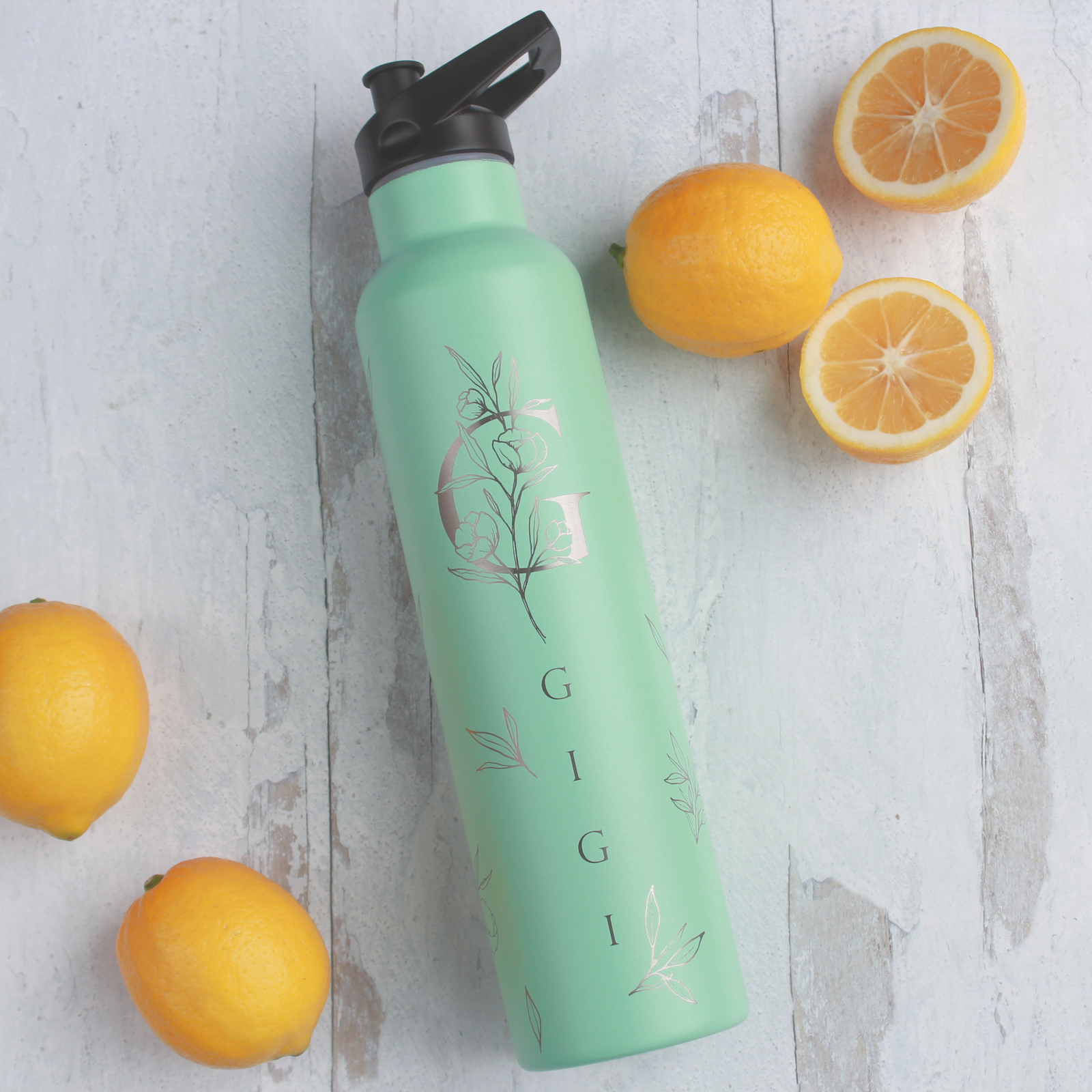 Personalized Water Bottle - 25oz with Sport Lid