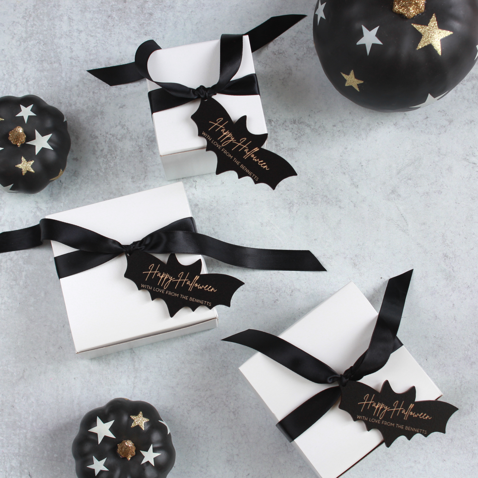 Feeling Batty Wood Tag Set