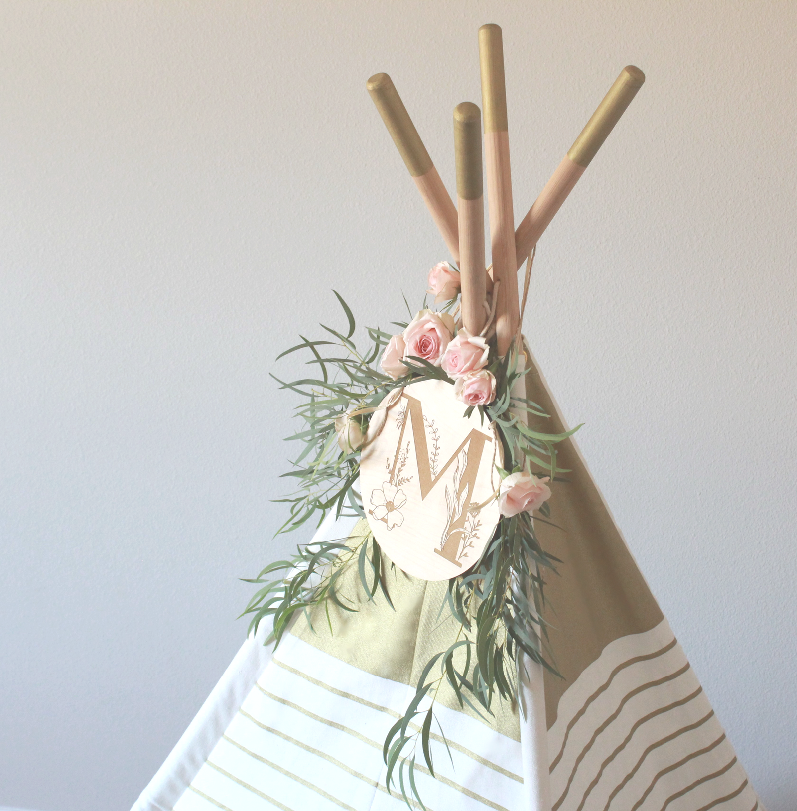 Bloom Initial Plaque