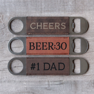 Personalized Dual-Sided Bottle Opener