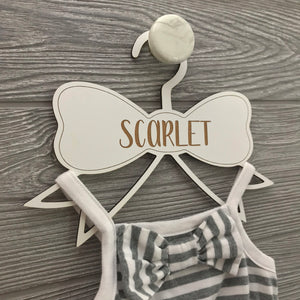 Personalized Bow Hanger