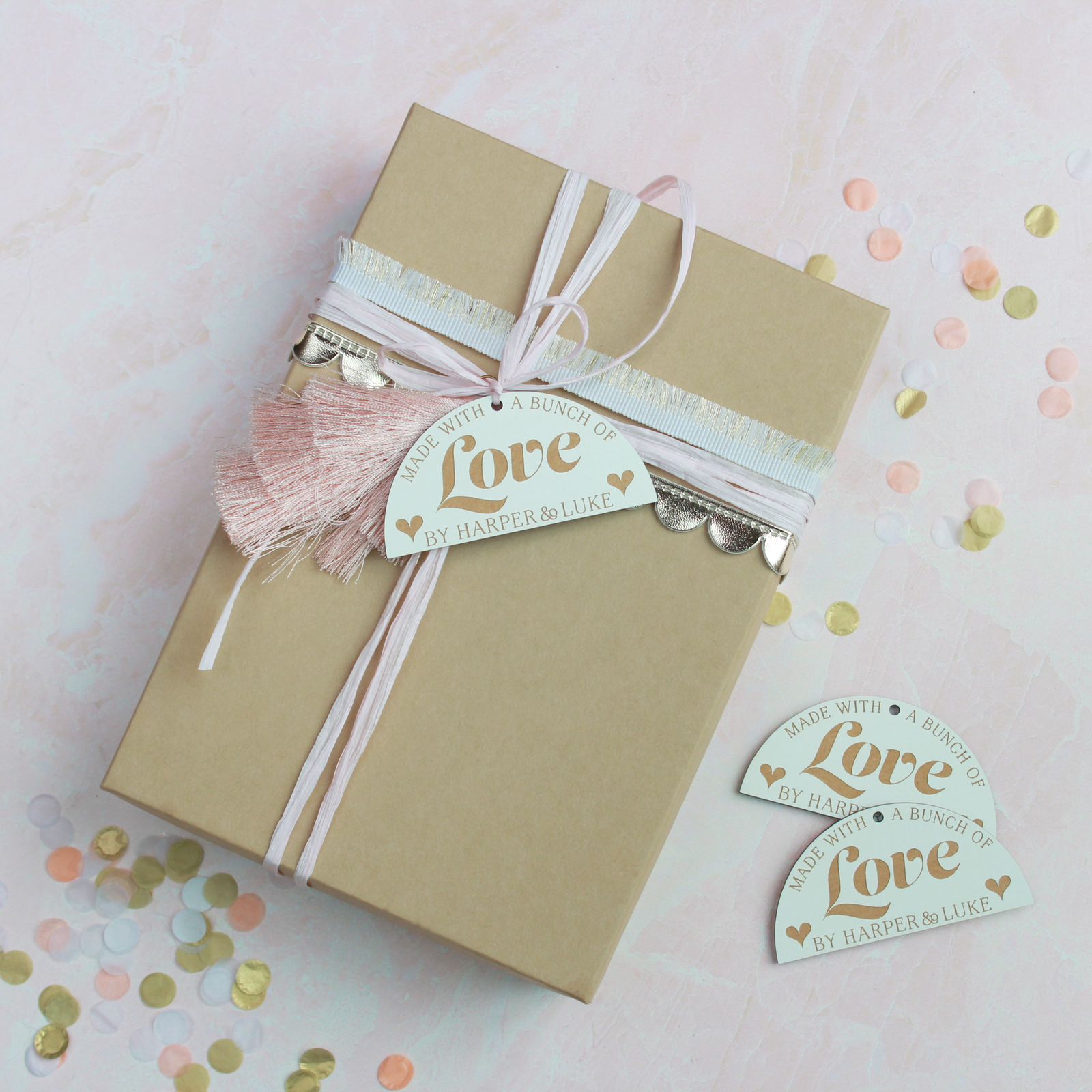 Made with a Bunch of Love Gift Tag Set