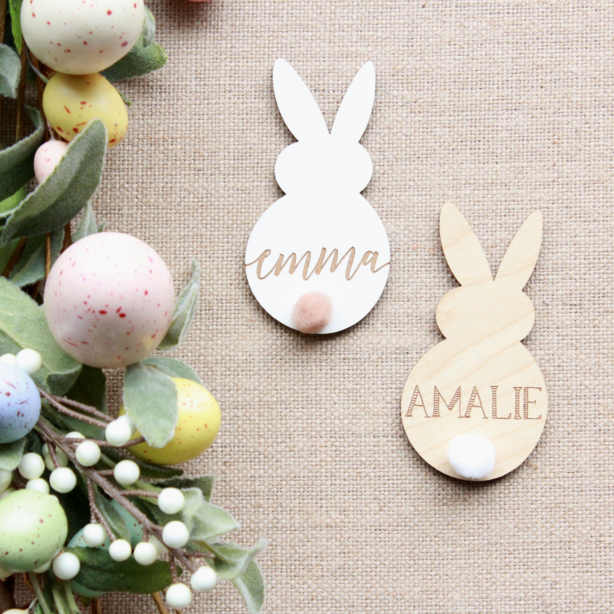 Shake Your Bunny Tail Place Cards
