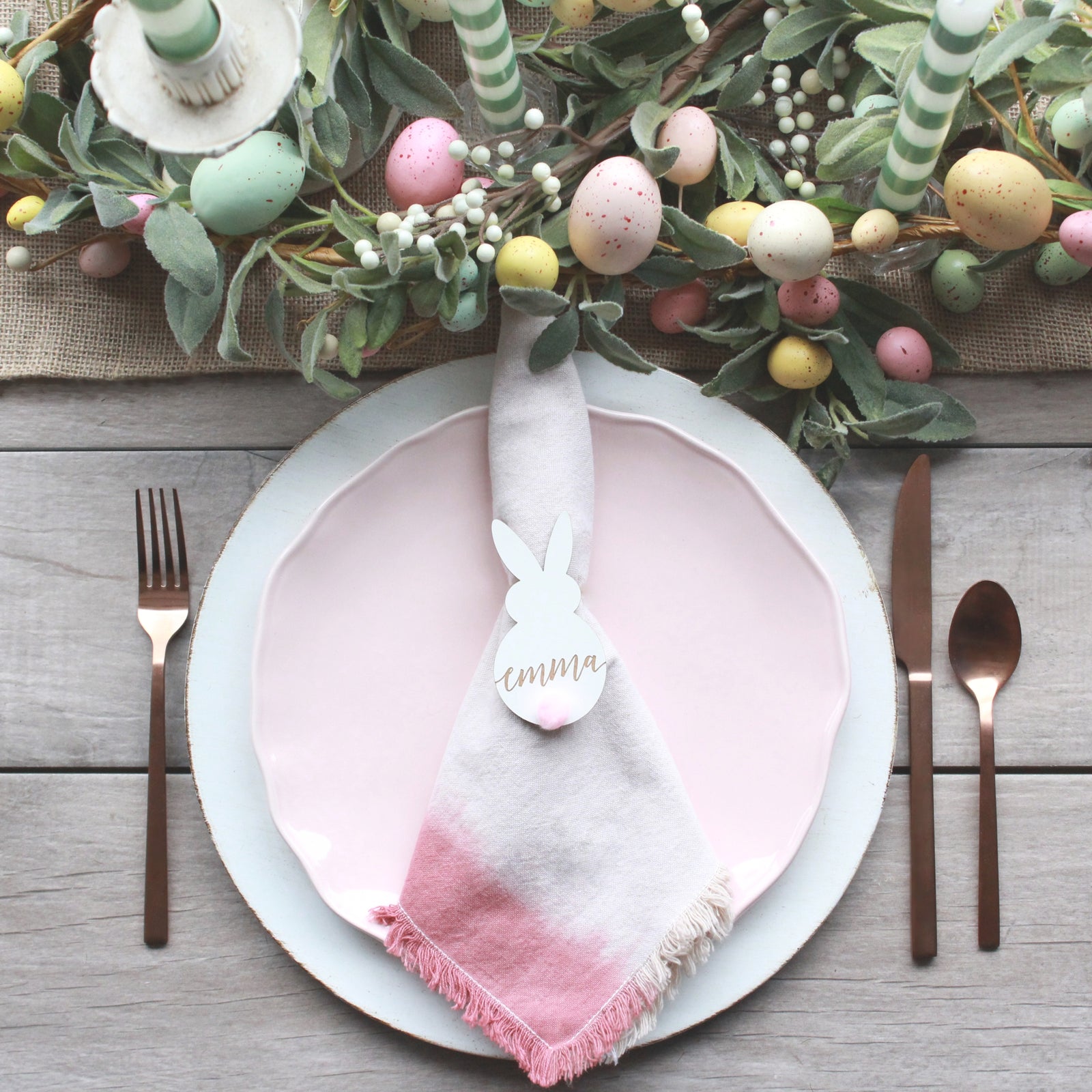 Shake Your Bunny Tail Place Cards