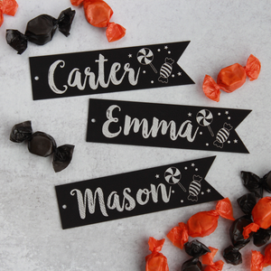 Candy Bag Tags - Pennant