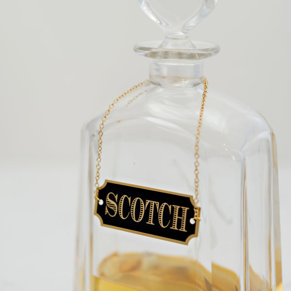 Decanter Tags - Pomp & Revel