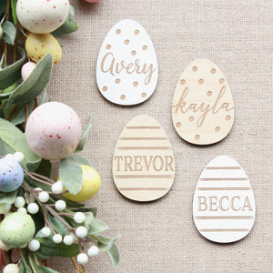Easter Egg Place Cards
