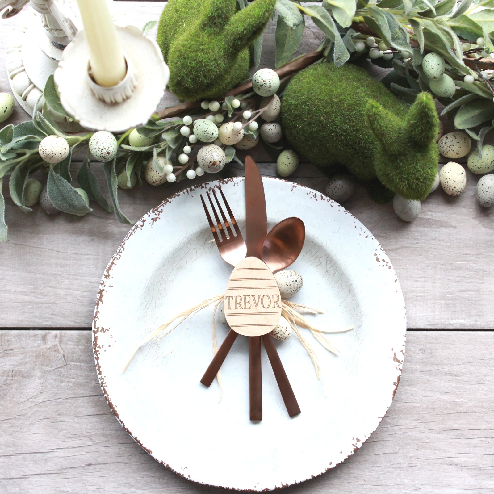 Easter Egg Place Cards