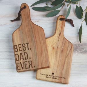 Dad & Grandpa Special Edition Mini Artisan Cutting Boards