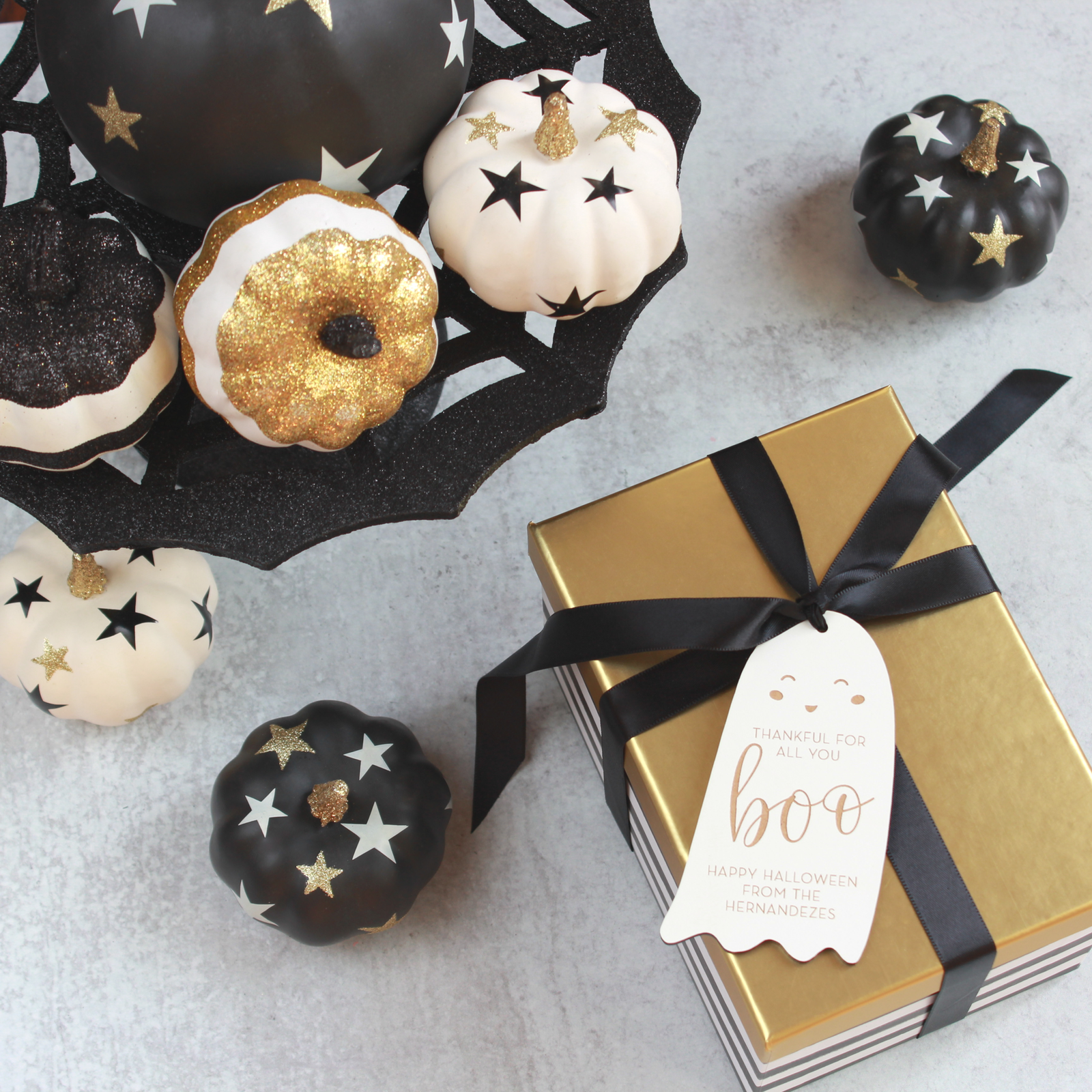 Ghostly Wood Gift Tag Set