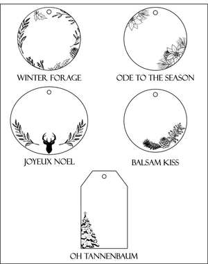 Personalized Holiday Gift Tags