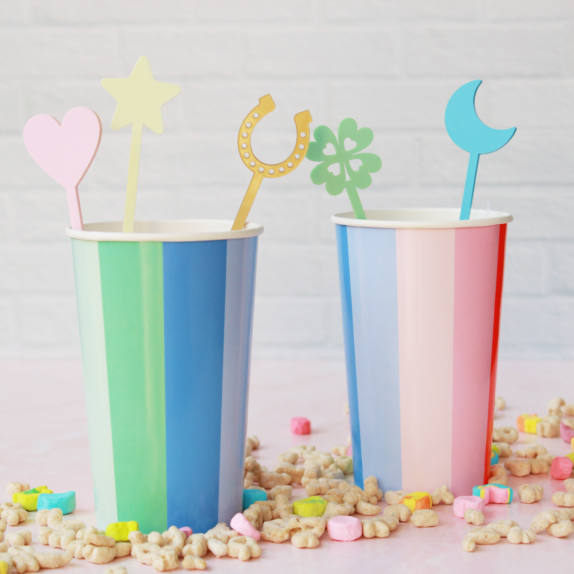 Lucky Charm Drink Stirrers
