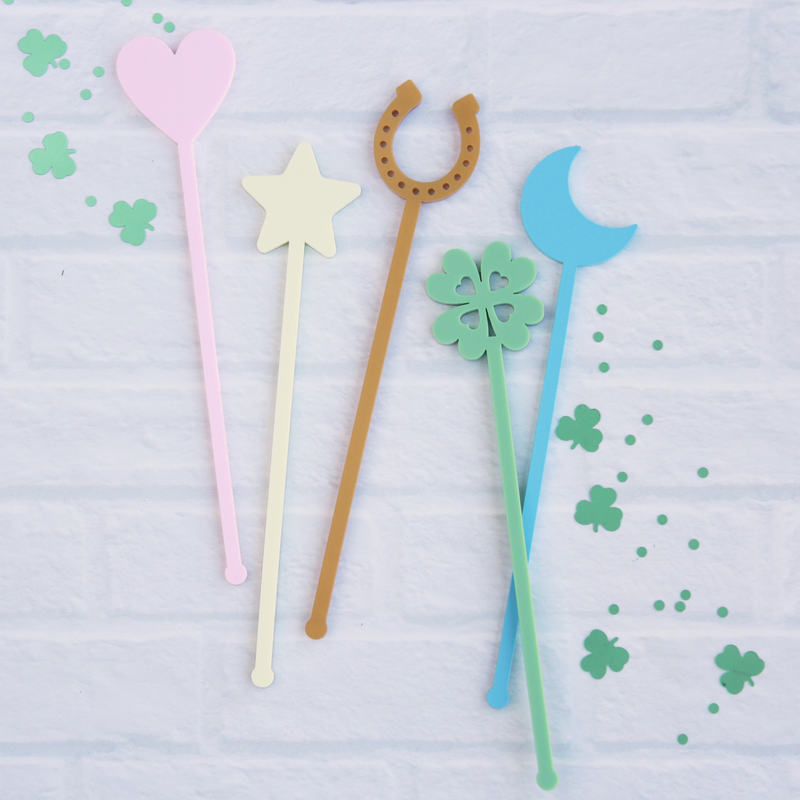 Lucky Charm Drink Stirrers - Pomp & Revel