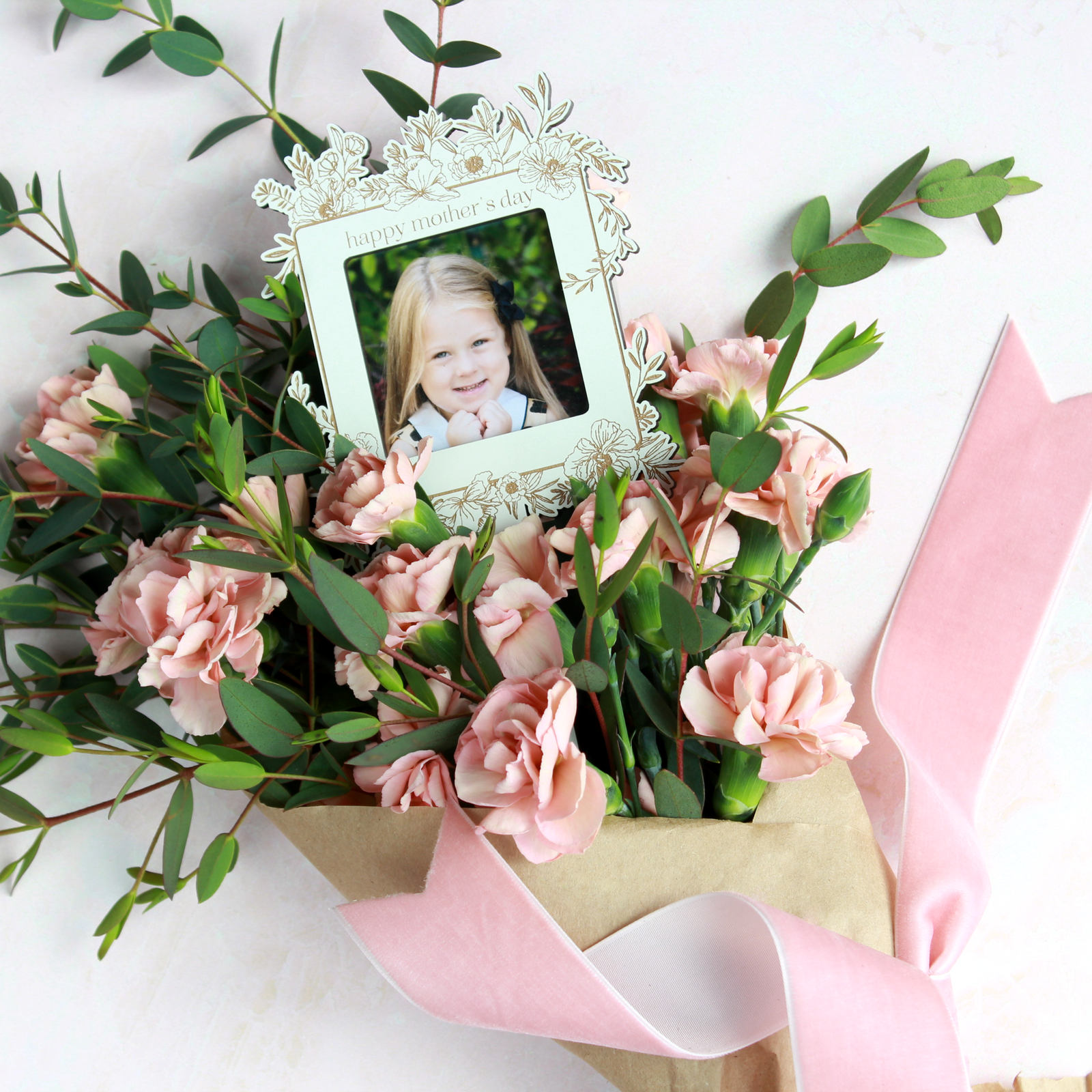 Mother's Day Mini Frame Bouquet Charm