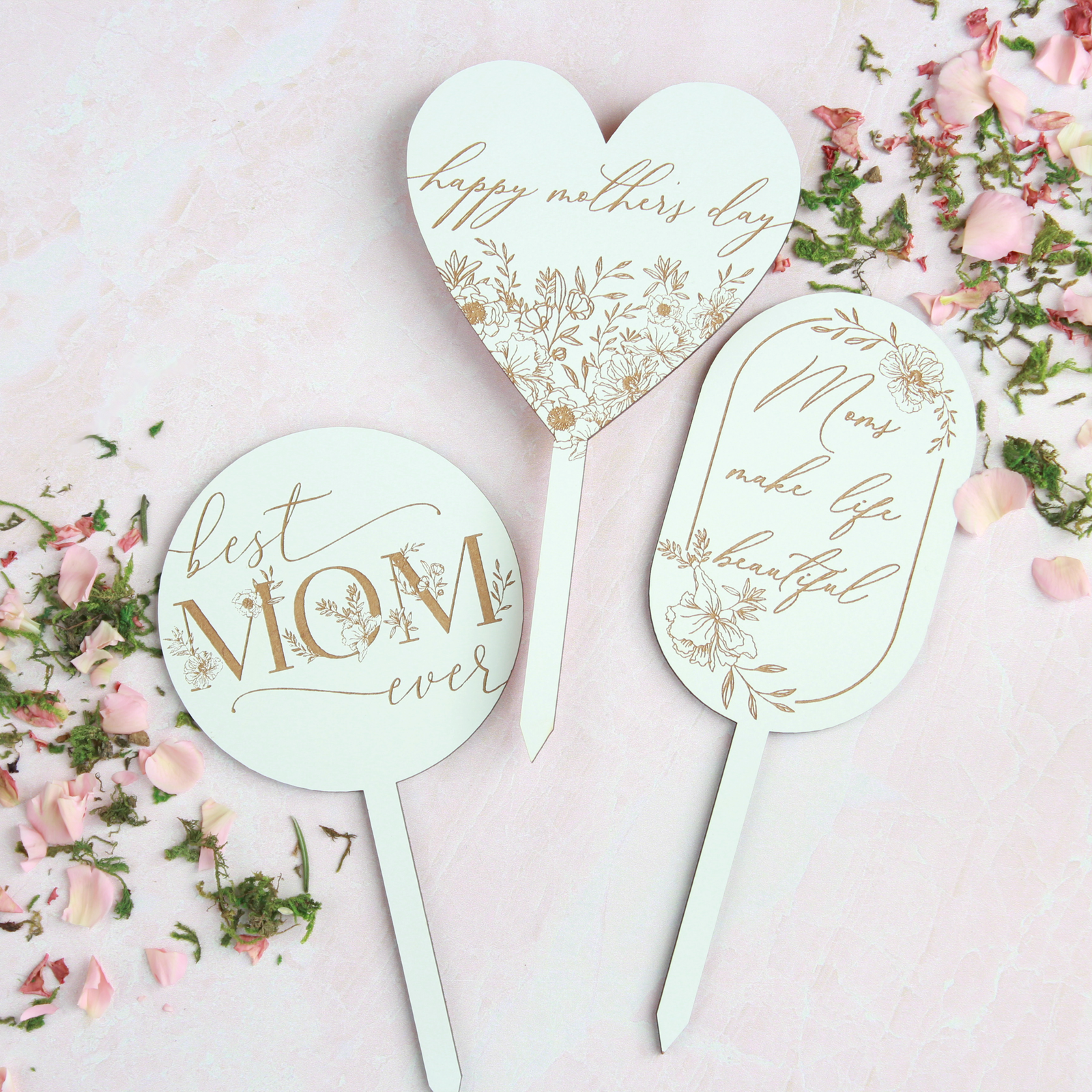 Mother's Day Mini Toppers