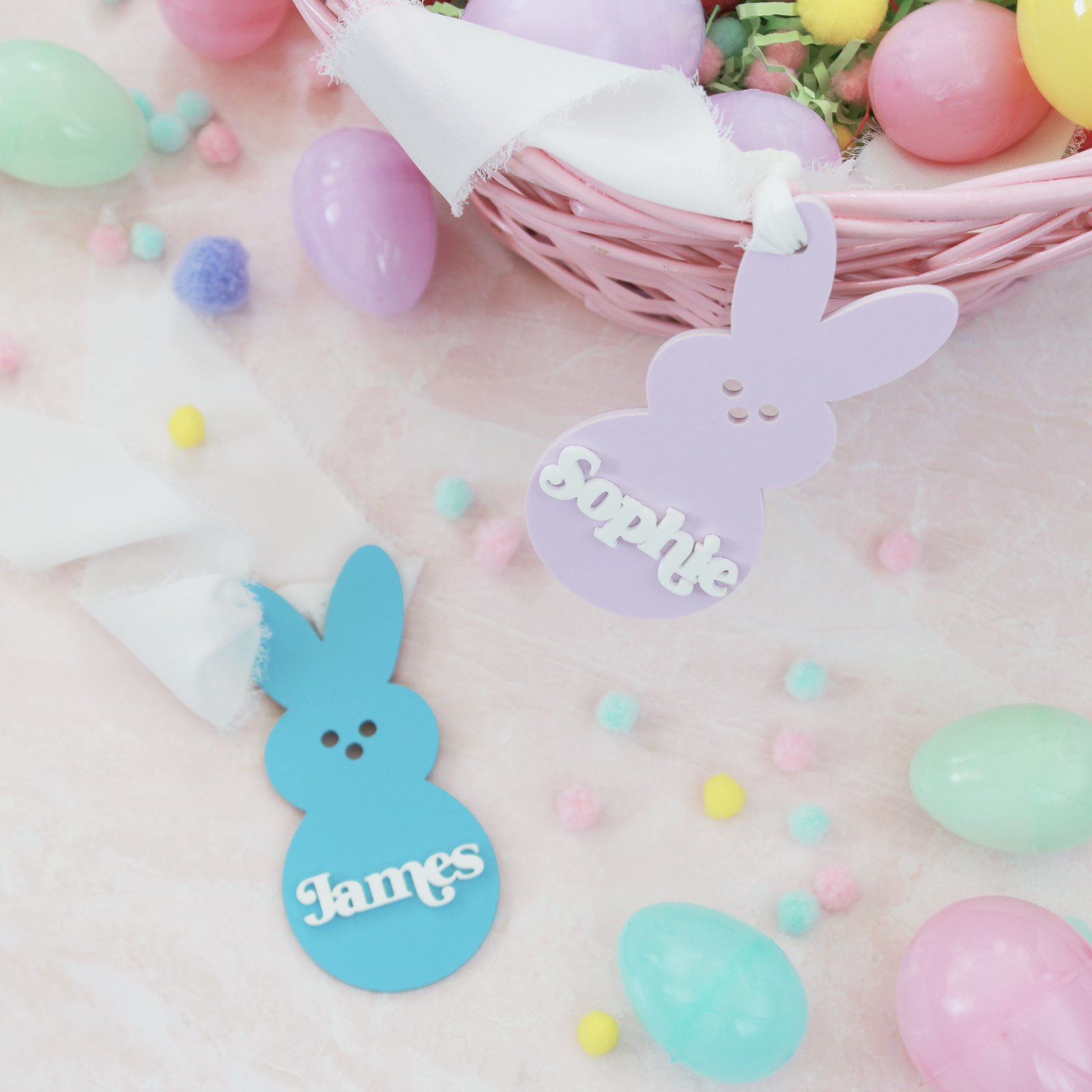 Little Peep Basket Tag