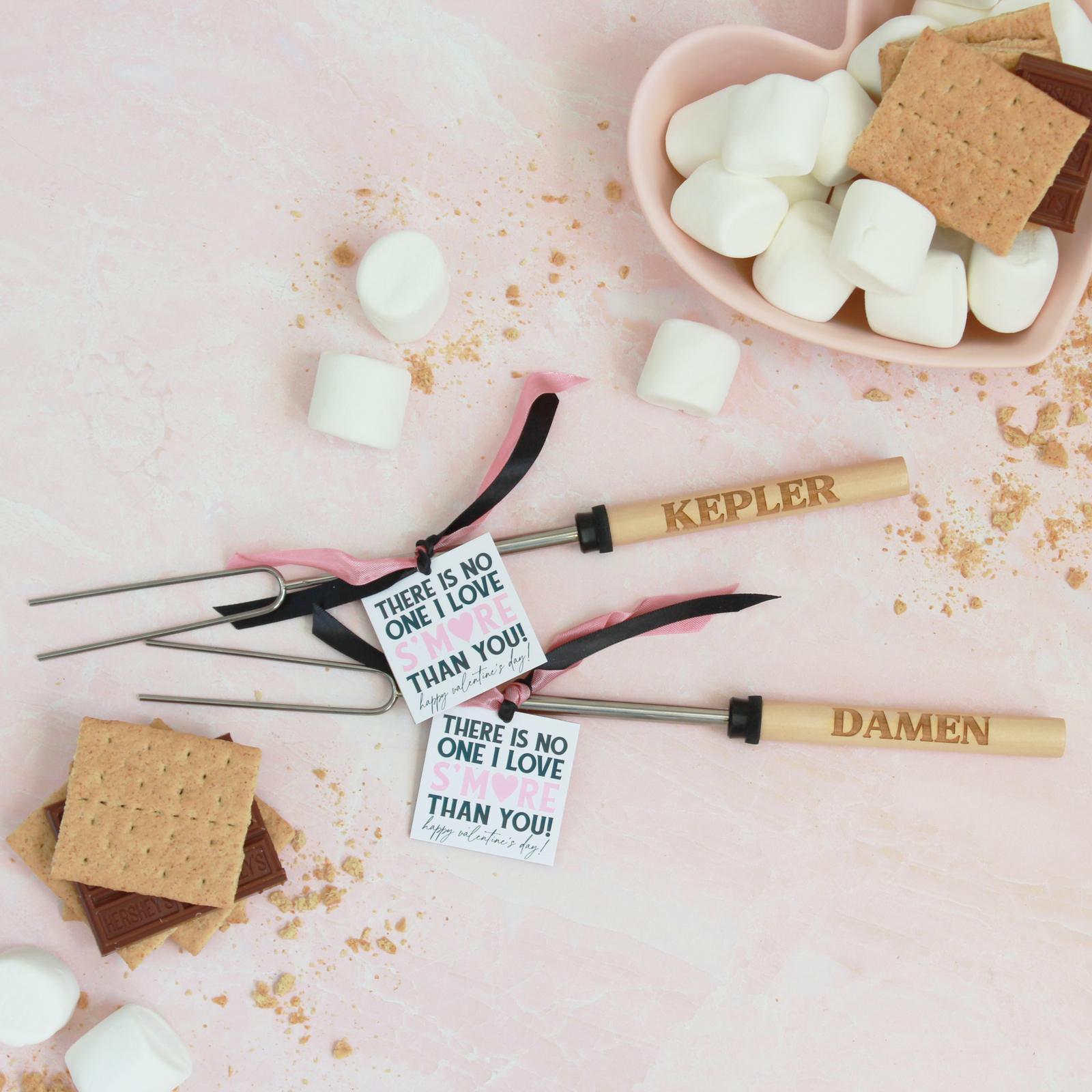 Personalized S'mores Sticks