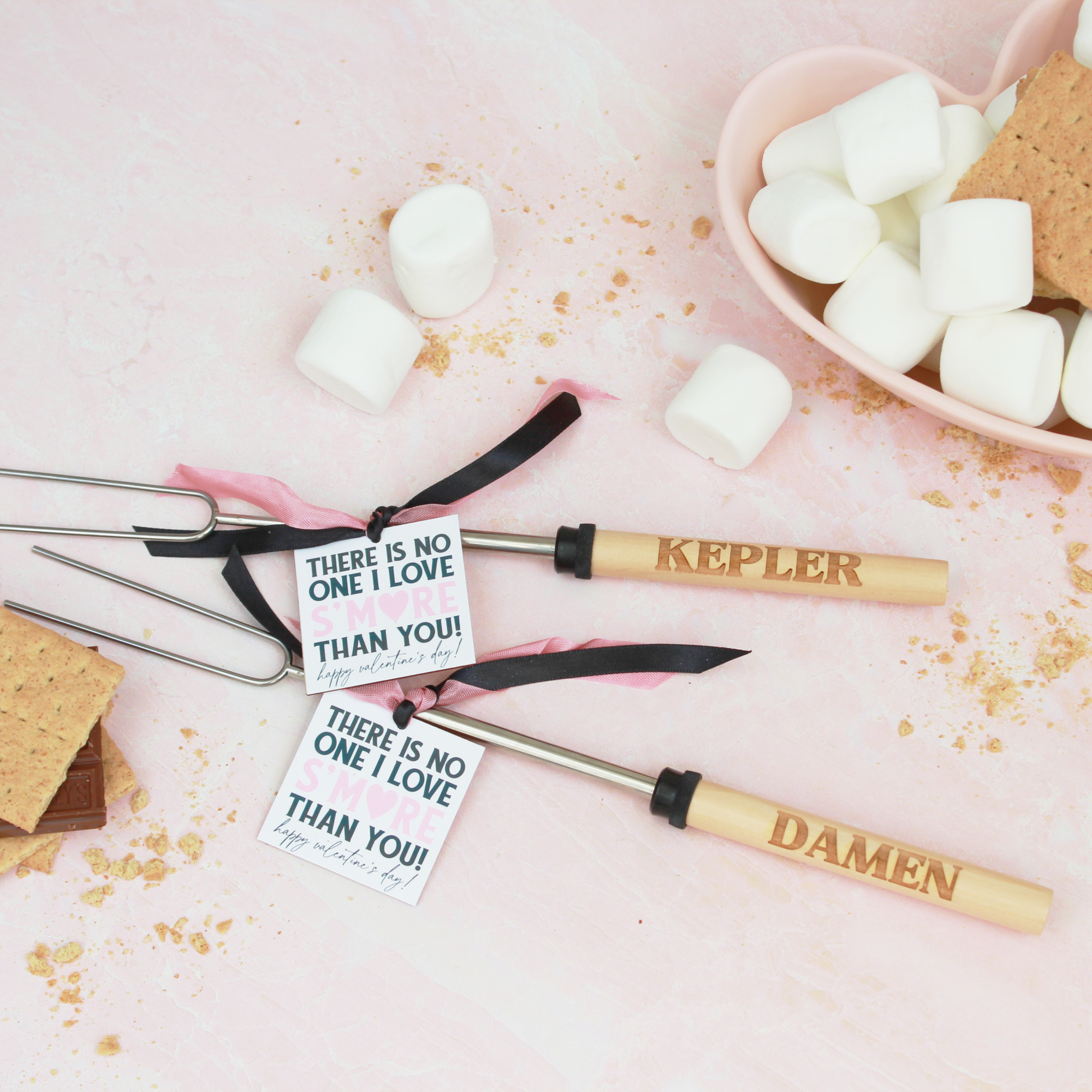 Personalized S'mores Sticks