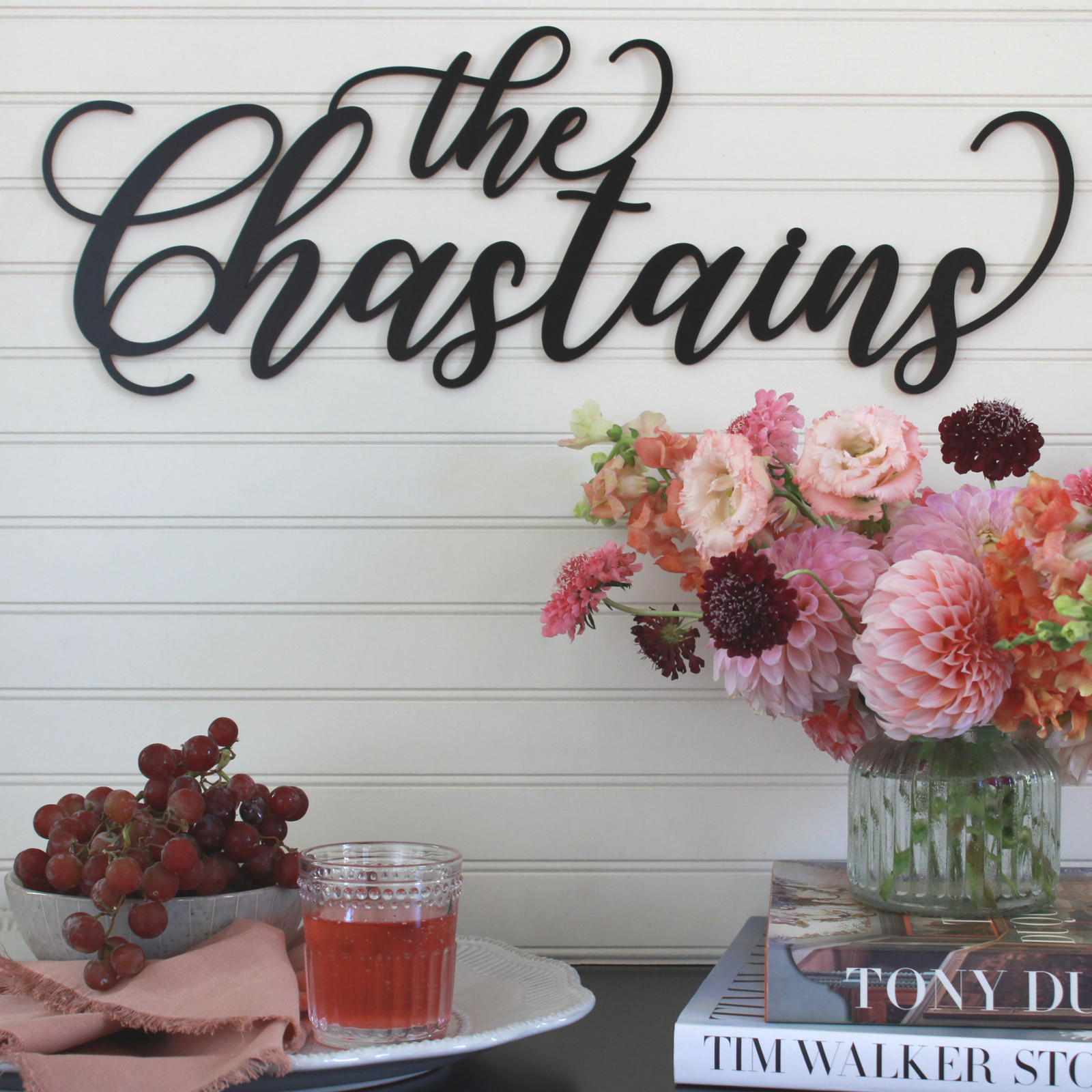 Script Lettering Laser Cut Sign