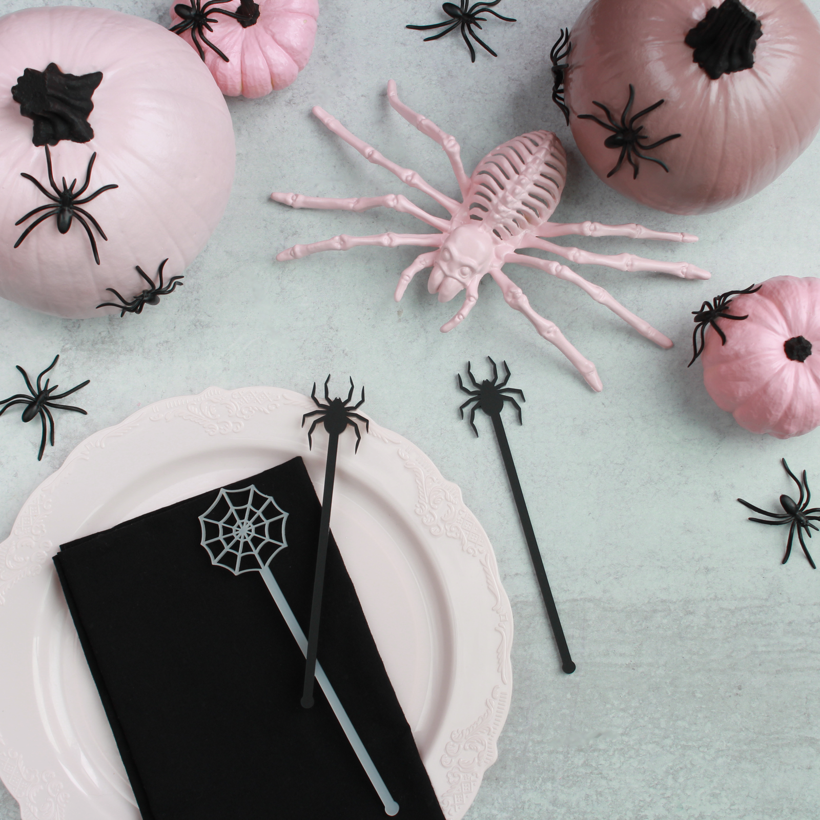 Caught in a Web Spider Stir Sticks