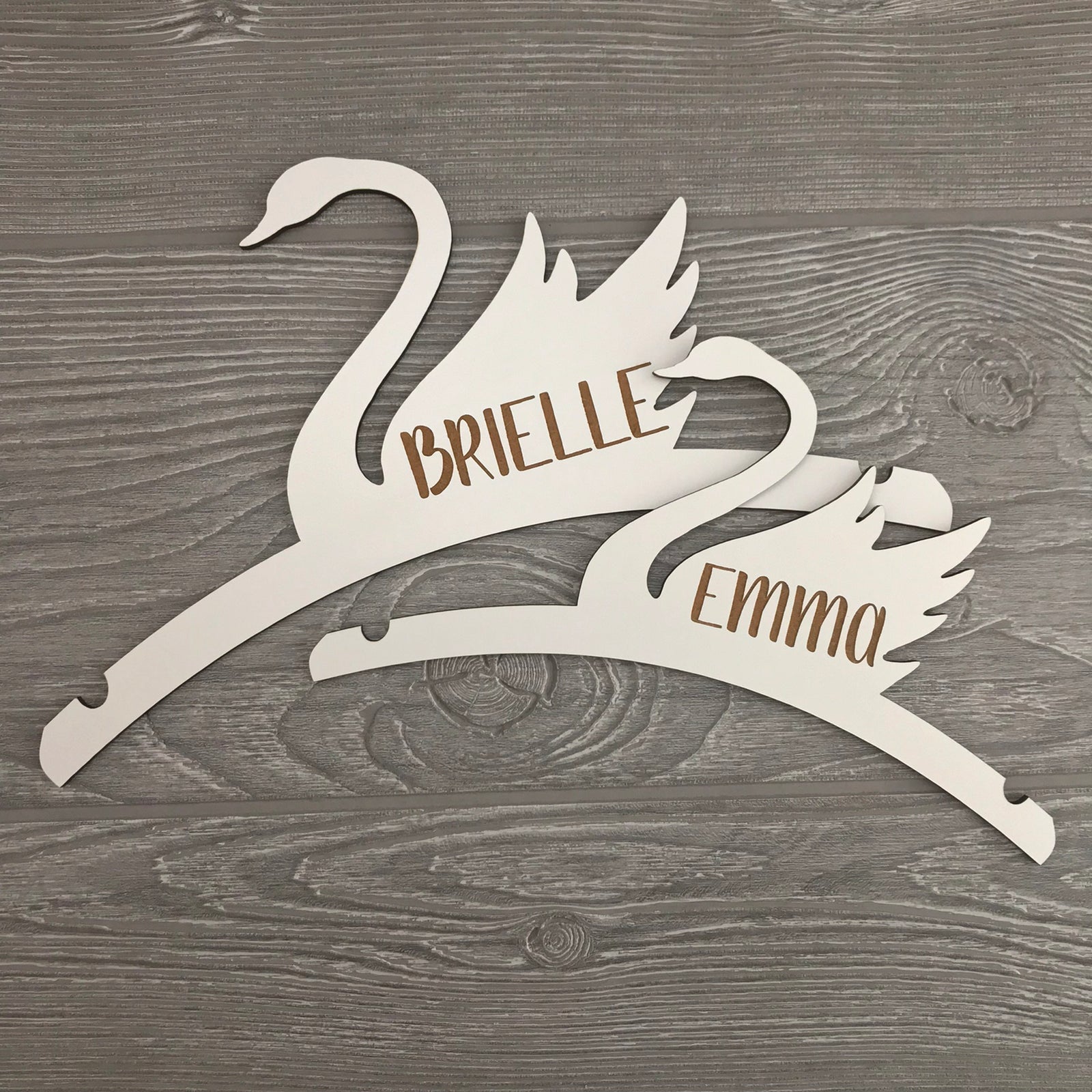 Personalized Swan Hanger