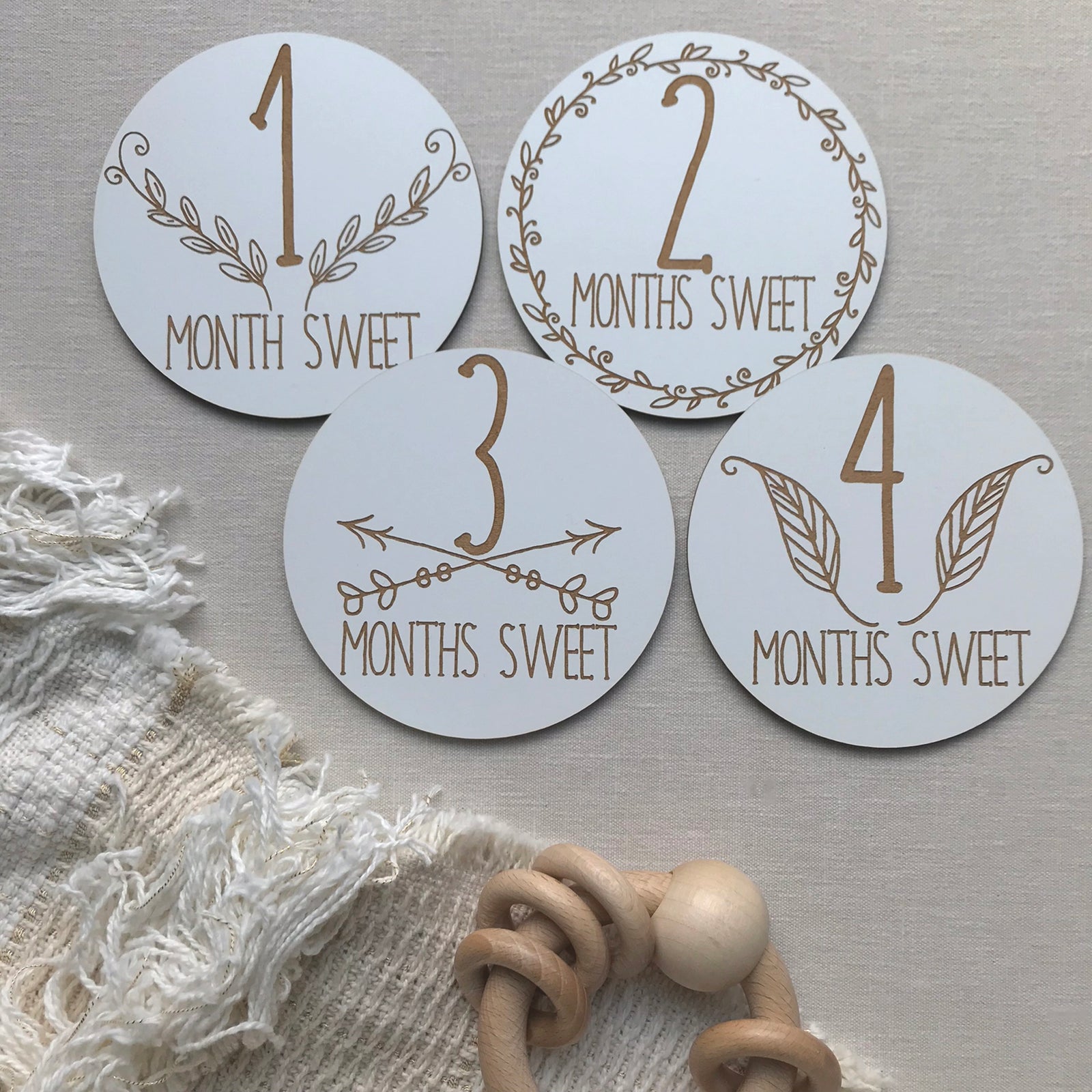 Sweet Milestone Marker Set