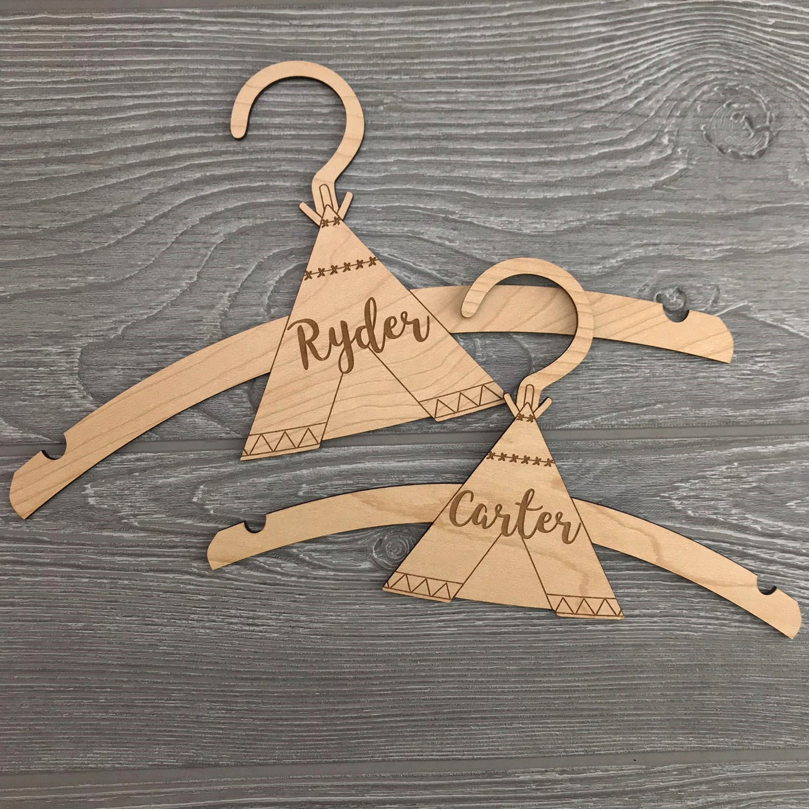 Personalized Teepee Hanger