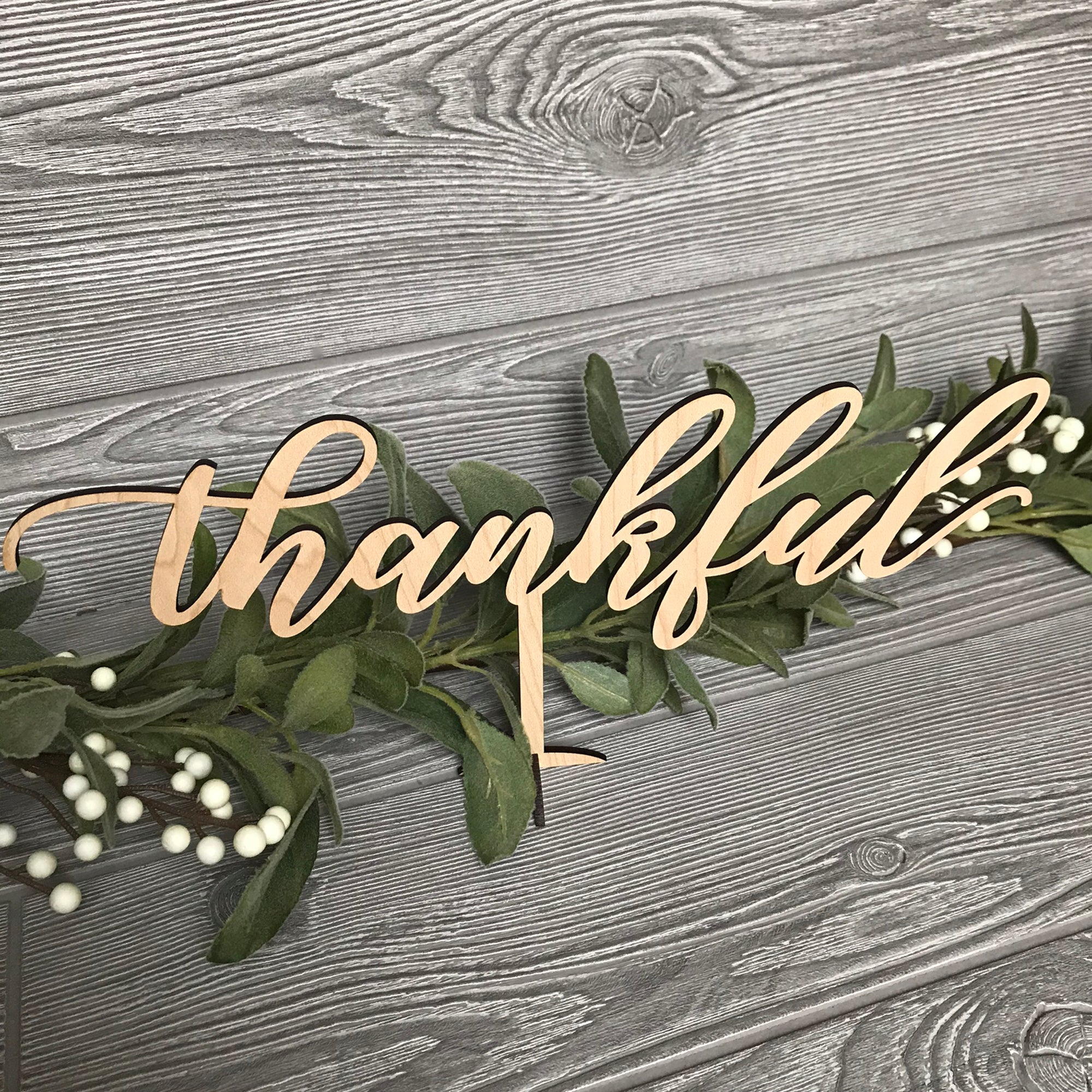 Thankful Table Sign