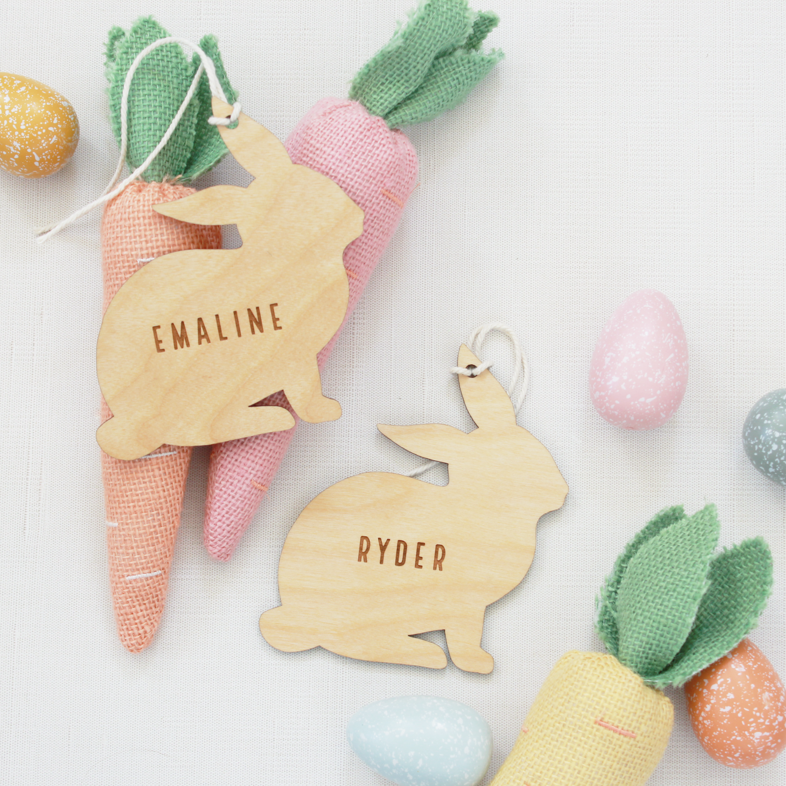 Easter Bunny Basket Tags