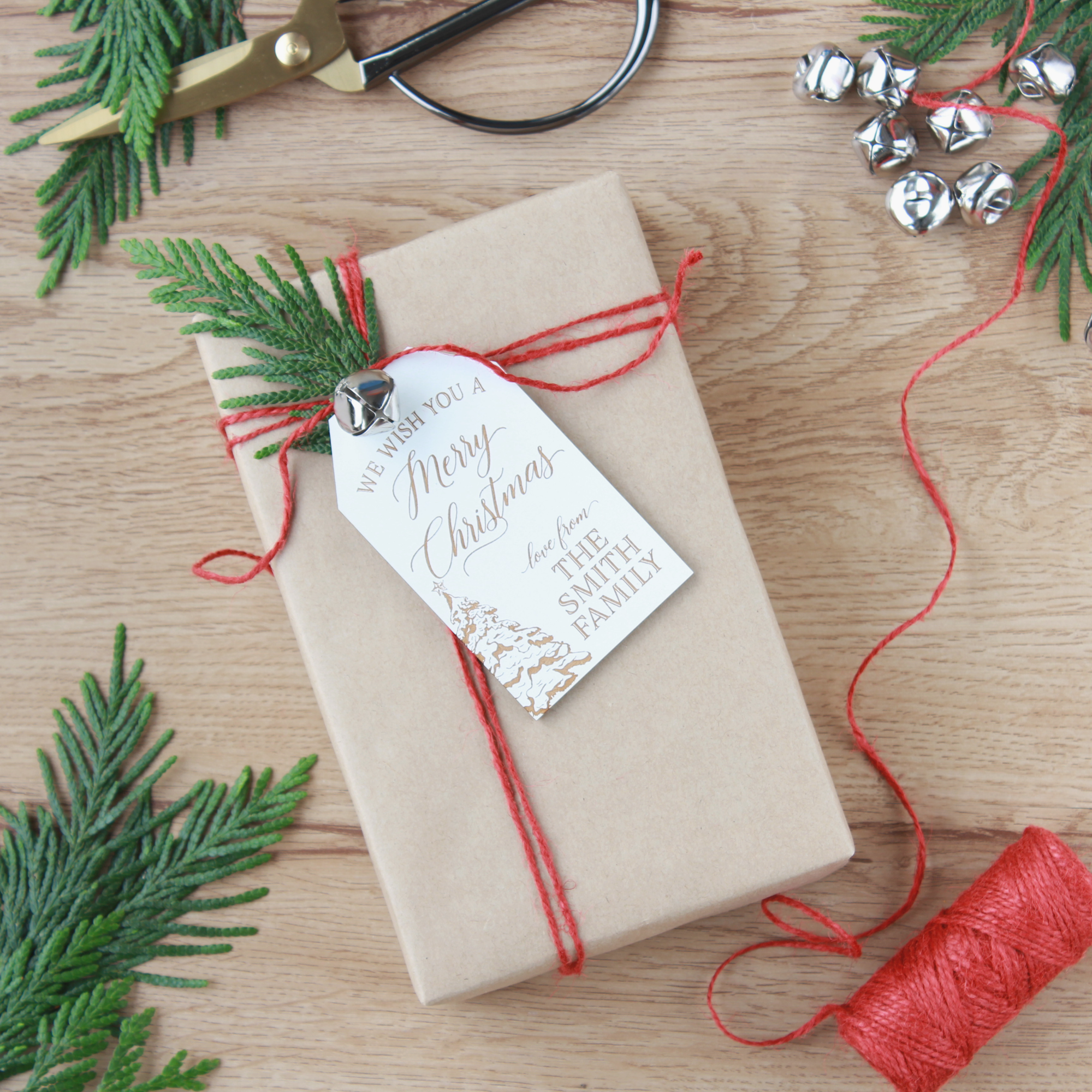 Personalized Holiday Gift Tags