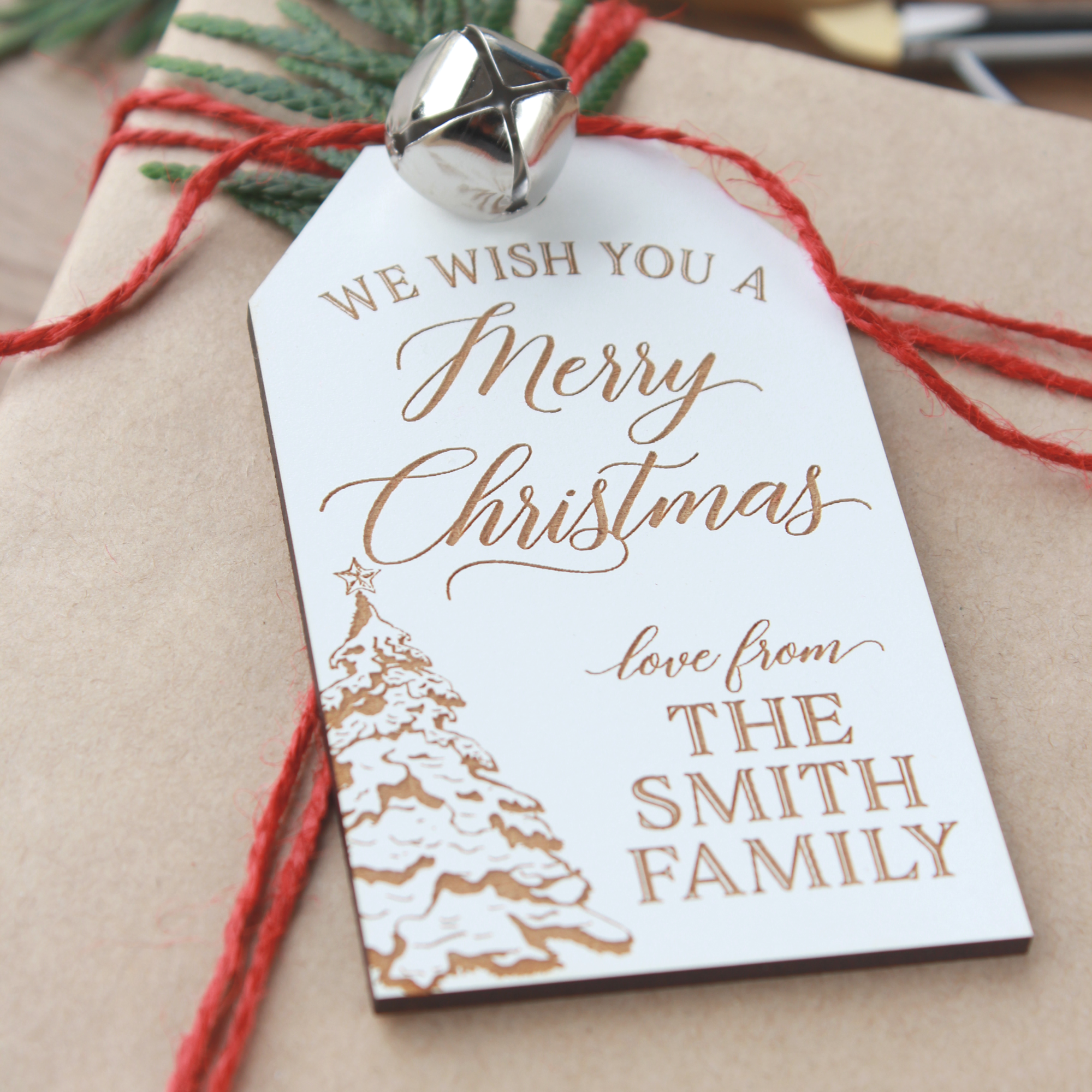 Personalized Holiday Gift Tags